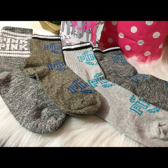 1 left 🛍VS PINK 🛍Free Lanyard +4pr Crew Socks - Picture 6 of 6